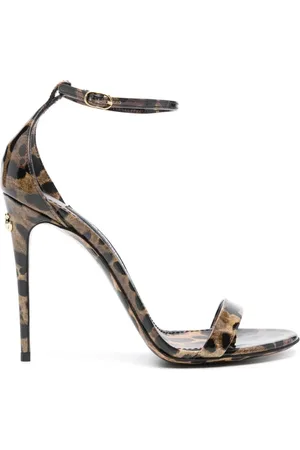 Dolce & Gabbana Sandalen mit Leoparden-Print 110mm