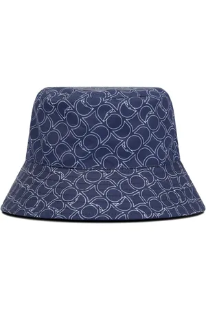 Trussardi Wendbarer Fischerhut mit Logo-Print