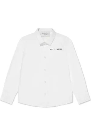 Trussardi Hemd mit Logo-Print