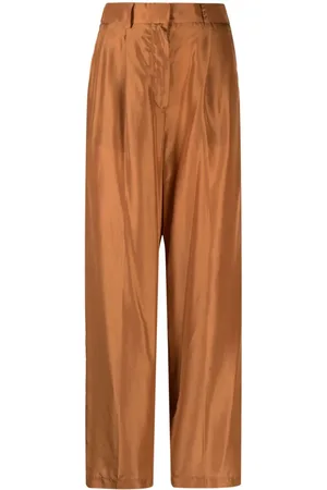 FORTE FORTE Seidenhose mit weitem Bein