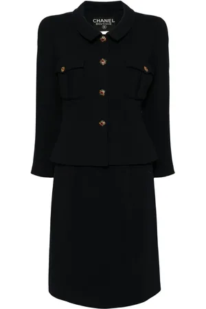 CHANEL 1995 pre-owned einreihiges Kostüm