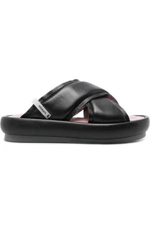Premiata Pantoletten aus Leder