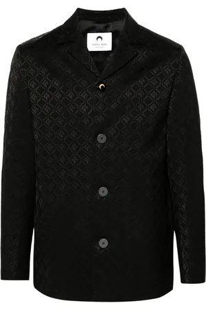 Marine Serre Sakko mit Moon Diamant-Jacquard