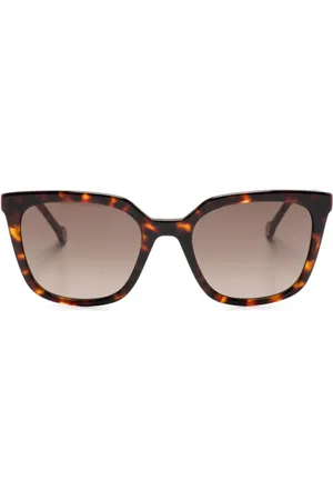 Carolina Herrera Sonnenbrille mit eckigem Gestell