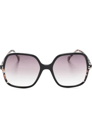 Carolina Herrera Eckige Sonnenbrille in Schildpattoptik