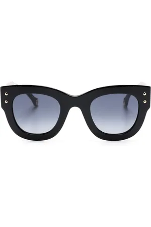 Carolina Herrera Sonnenbrille mit rundem Gestell