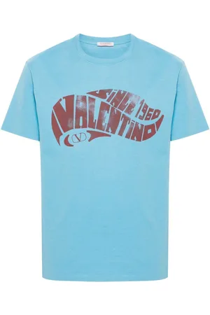 VALENTINO GARAVANI T-Shirt mit Surfer-Print