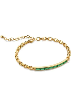 Monica Vinader Baguette Kettenarmband