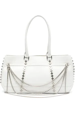 YOHJI YAMAMOTO Schultertasche mit Kettendetail