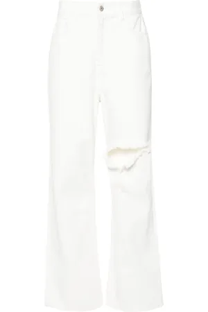 Rokh Weite High-Rise-Jeans