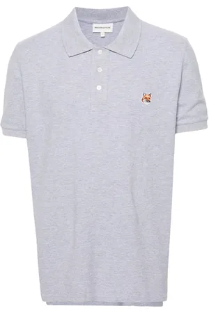 Maison Kitsuné Poloshirt mit Fuchs