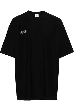 Vetements T-Shirt im Inside-Out-Look