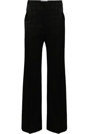Marine Serre Hose mit Moon Diamant-Jacquard