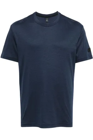 ALPHA T-Shirt mit Logo-Applikation