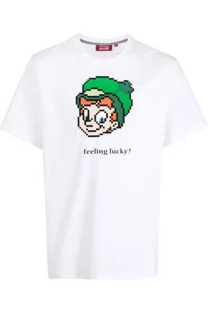 MOSTLY HEARD RARELY SEEN T-Shirt mit Feeling Lucky-Print