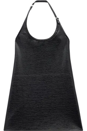 Courrèges Neckholder-Kleid mit Schnalle