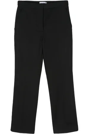 Calvin Klein Schmale Hose aus Gabardine