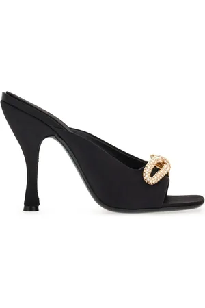Salvatore Ferragamo Mules mit Kristallen 105mm