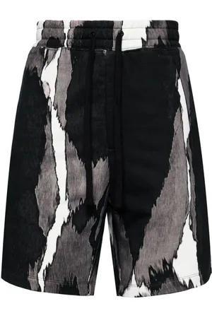 HUGO BOSS Jogginghose mit abstraktem Print