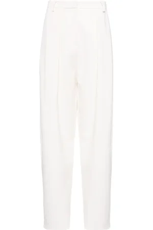 MAGDA BUTRYM Tapered-Hose mit Falten