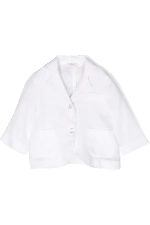 Le Bebé Enfant Einreihiger Leinenblazer