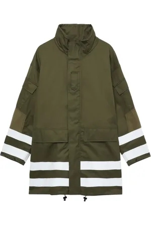 Comme des Garçons Parka mit Streifendetail