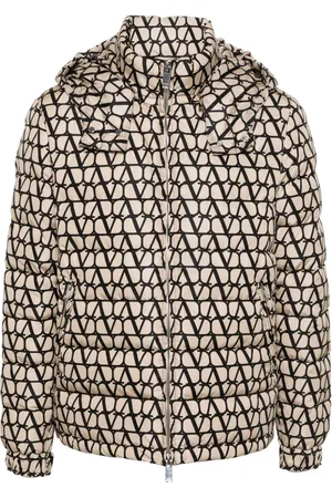 VALENTINO GARAVANI Gefütterte Toile Iconographe Jacke