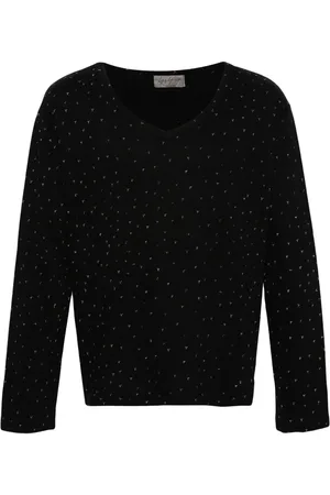 YOHJI YAMAMOTO Langarmshirt mit Logo-Print