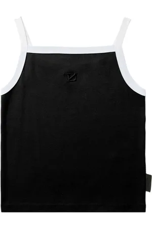 Izzue Trägershirt mit Logo-Stickerei