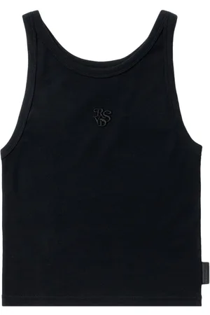 Izzue Tanktop mit Monogramm-Stickerei