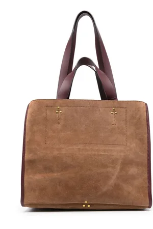 JÉRÔME DREYFUSS Mittelgroße Léon Handtasche aus Wildleder
