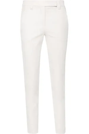 Brunello Cucinelli Schmale Cropped-Hose
