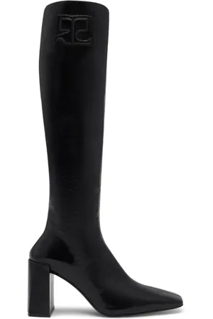 Courrèges Heritage Naplack Stiefel 70mm