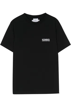 Vetements T-Shirt mit Logo-Stickerei
