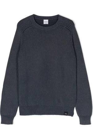 Aspesi Grob gerippter Pullover