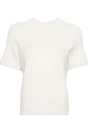 Totême Gestricktes T-Shirt mit Raglanärmeln