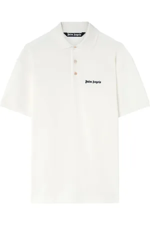Palm Angels Poloshirt mit Logo-Print