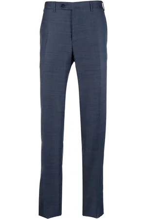CANALI Halbhohe Straight-Leg-Hose
