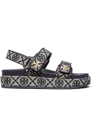 Tory Burch Kira Sport Sandalen mit Monogramm