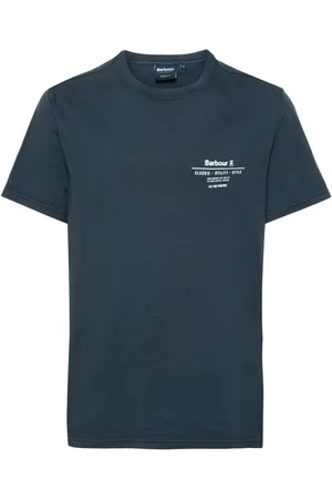 Barbour T-Shirt mit Logo-Print