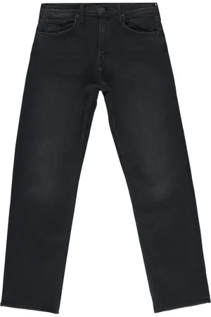 Mother Smarty Pants Straight-Leg-Jeans mit hohem Bund