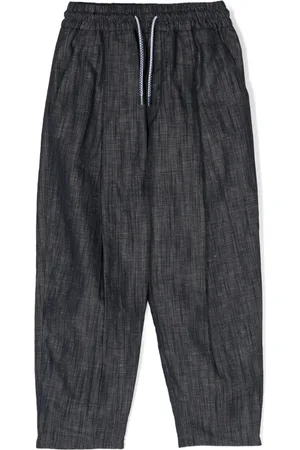 Missoni Tapered-Hose mit gummiertem Logo