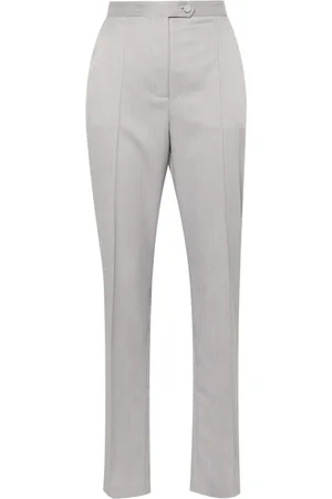 Styland High-Waist-Hose mit Nadelstreifen