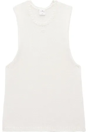 Courrèges Gestricktes Tanktop