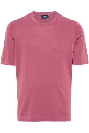 DRUMOHR Fein geripptes T-Shirt