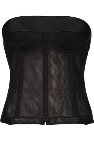 Maison Margiela Bustier-Top aus Tüll