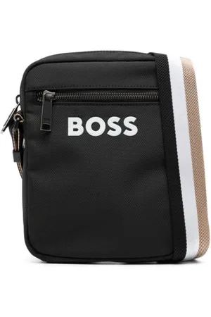 HUGO BOSS Schultertasche mit Logo-Applikation