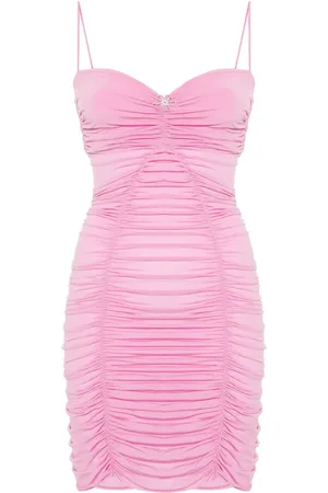 MACCAPANI Gerüschtes Elena Minikleid