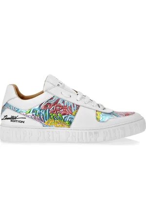 Philipp Plein Sneakers mit Graffiti-Print
