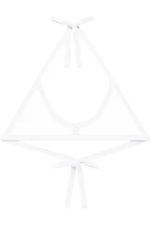 Courrèges Bralet mit Kontrastdetails